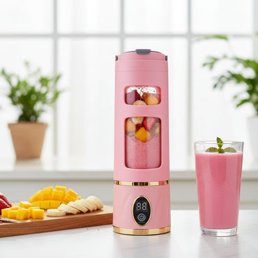 Mini Blender Portable Rechargeable – Mixeur de Voyage Smart avec Écran LED