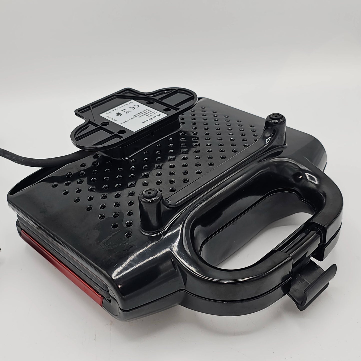 Appareil à Croque-Monsieur Moulinex Accessimo – Compact & Antiadhésif – Rouge Rubis