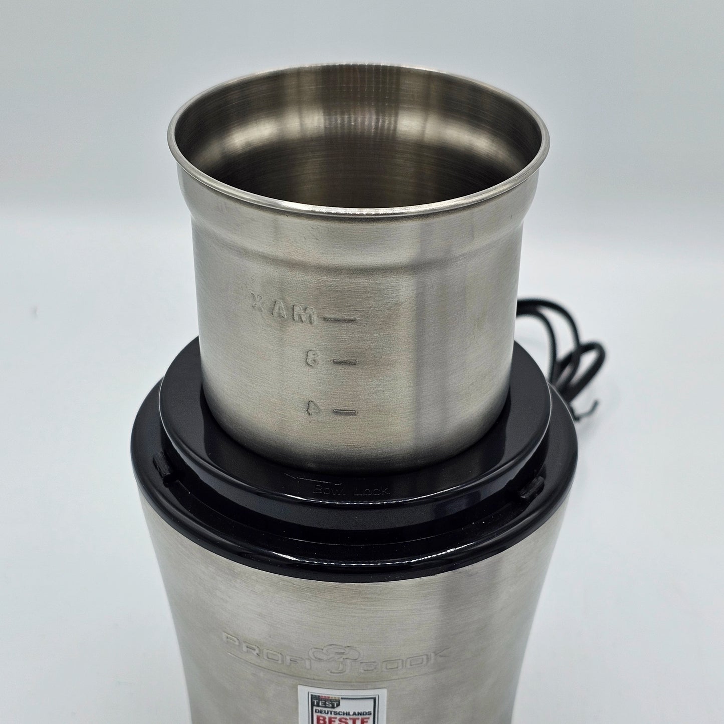 Moulin à Café Électrique et Hachoir 2-en-1 ProfiCook PC-KSW 1021 N – 200W Acier Inoxydable