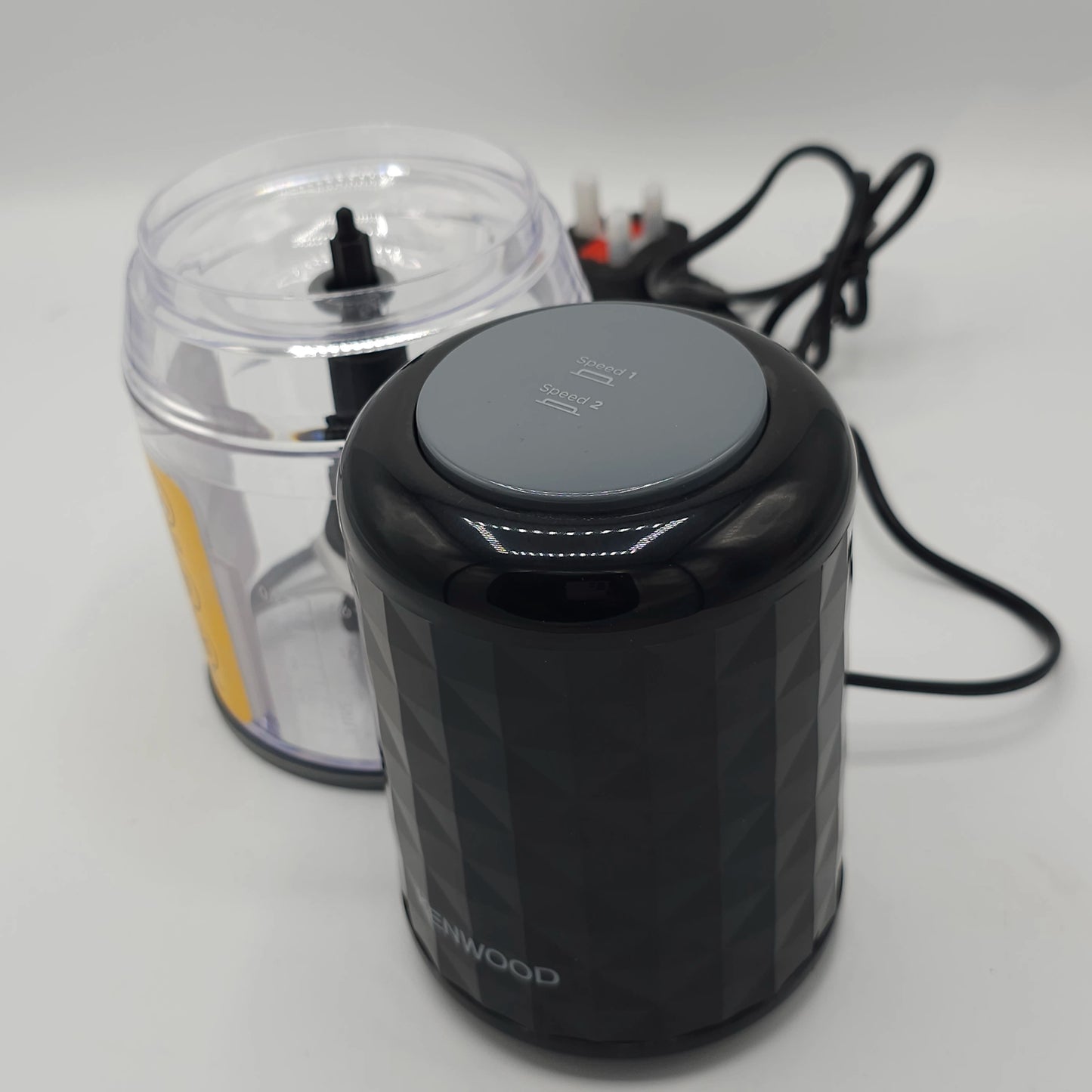 Mini Hachoir Électrique Kenwood CHP40 – 400W Quadblade & Pileur de Glace