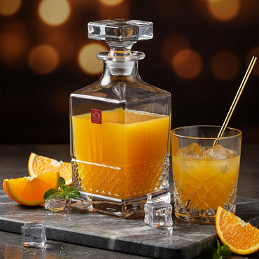 Carafe en Cristal RCR Brillante - Bouteille à Spiritueux