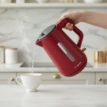 Bouilloire Électrique Bosch MyMoment 1,7L - Design Rouge Mat