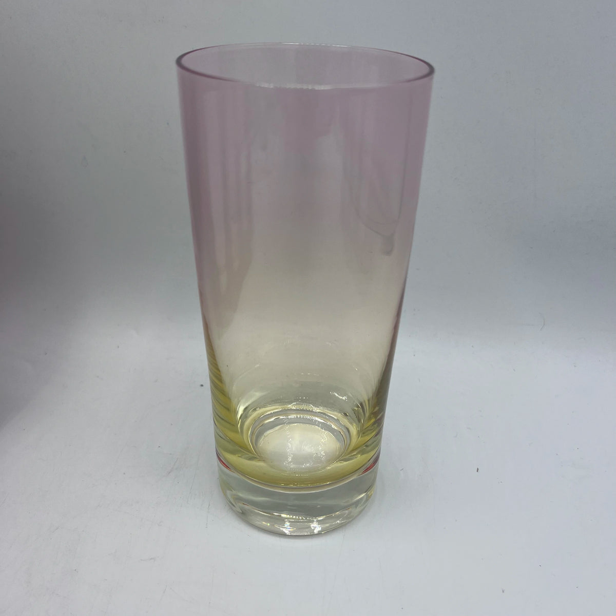 Lot de 6 Verres à Cocktail et Boisson Dégradé Rose et Jaune