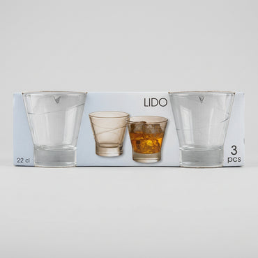 Lot de 6 Verres à Eau LAV – Élégance Transparente & Art de la Table