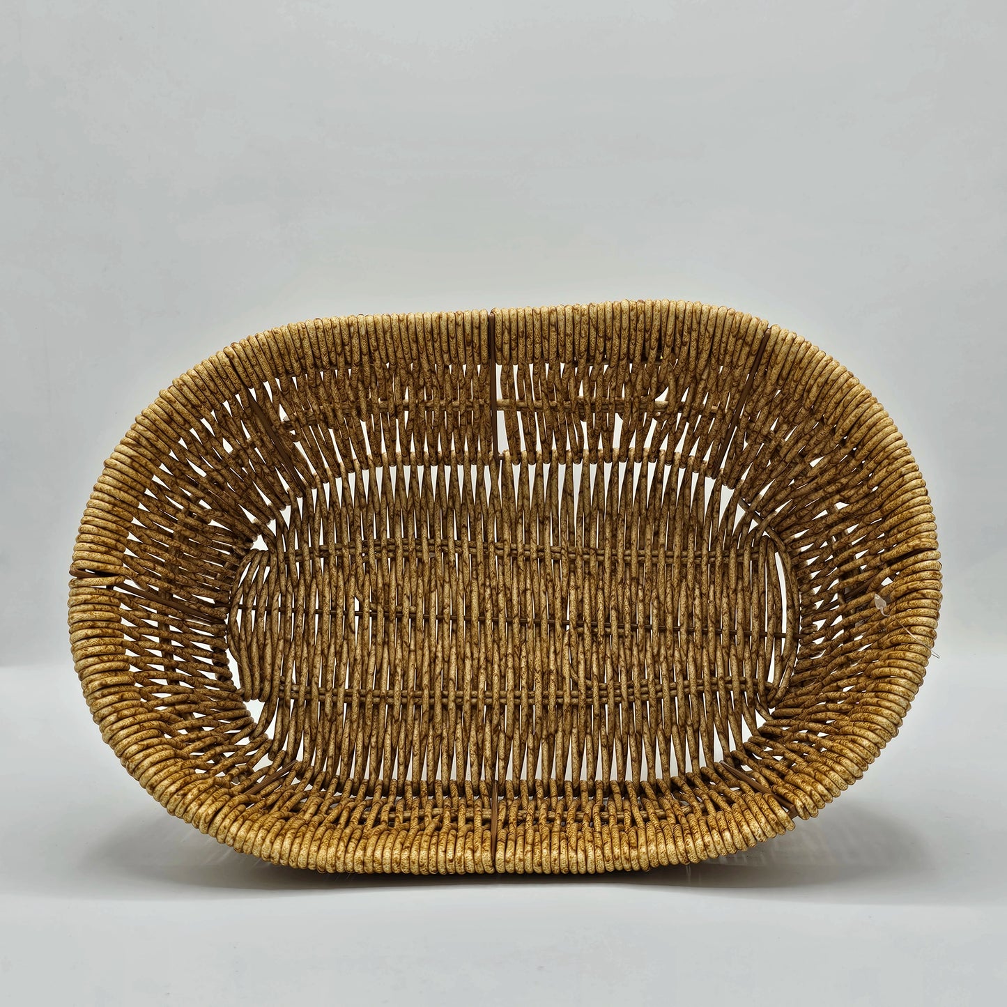 Panier de Rangement Tressé Ovale – Design Bohème & Naturel | Corbeille Multi-usage