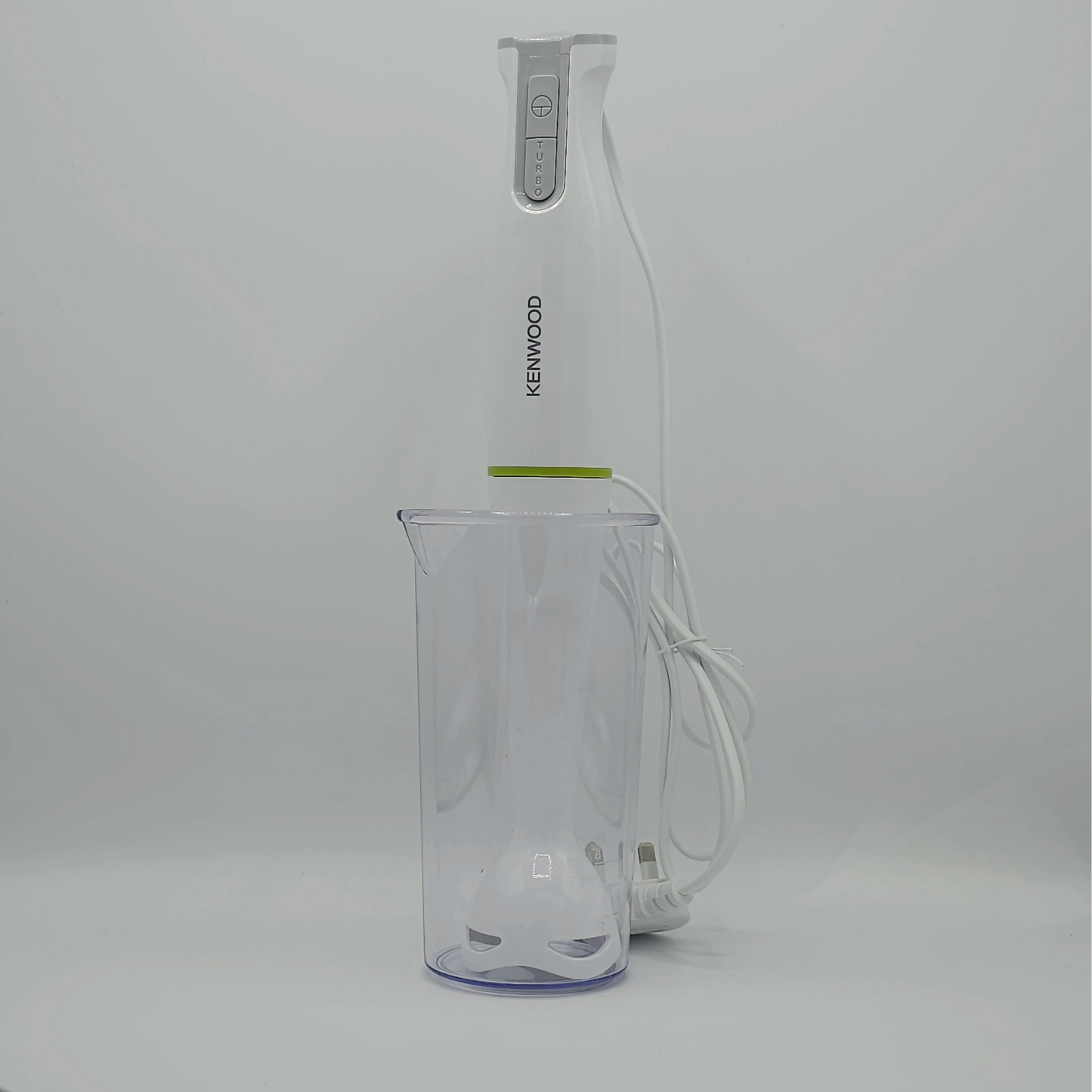 Mixeur Plongeant Kenwood 600W – Pied Amovible & Fonction Turbo | Pack avec Gobelet Gradué