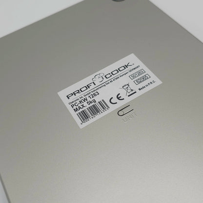 Balance de Cuisine Digitale ProfiCook – Écologique Sans Pile & Acier Inoxydable