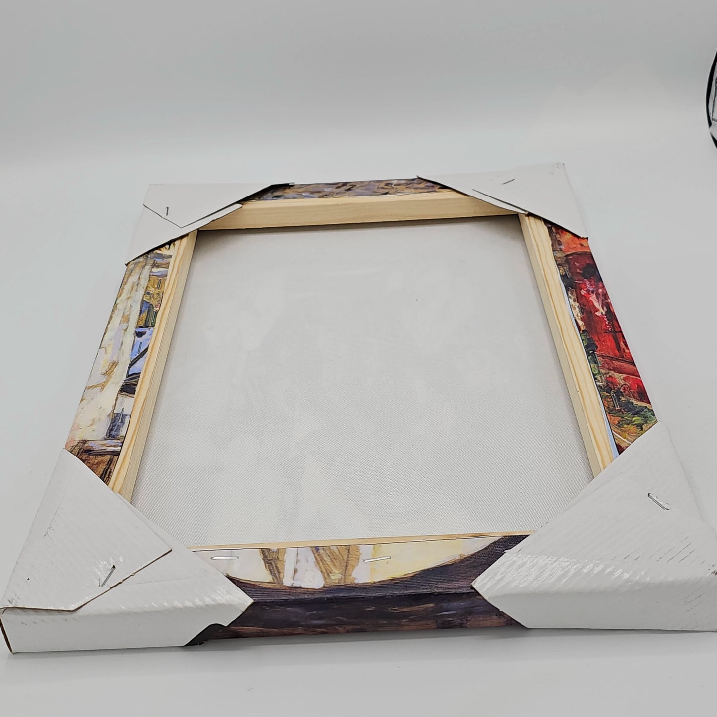 Tableau Toile Casbah d'Alger – Scène de Vie Orientale Impressionniste