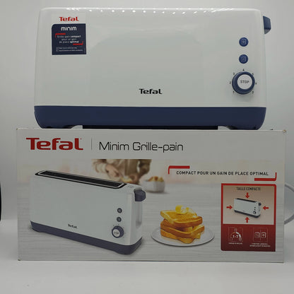 Grille-pain Tefal Minim Compact – 7 Niveaux de Thermostat & Fonctions Décongélation