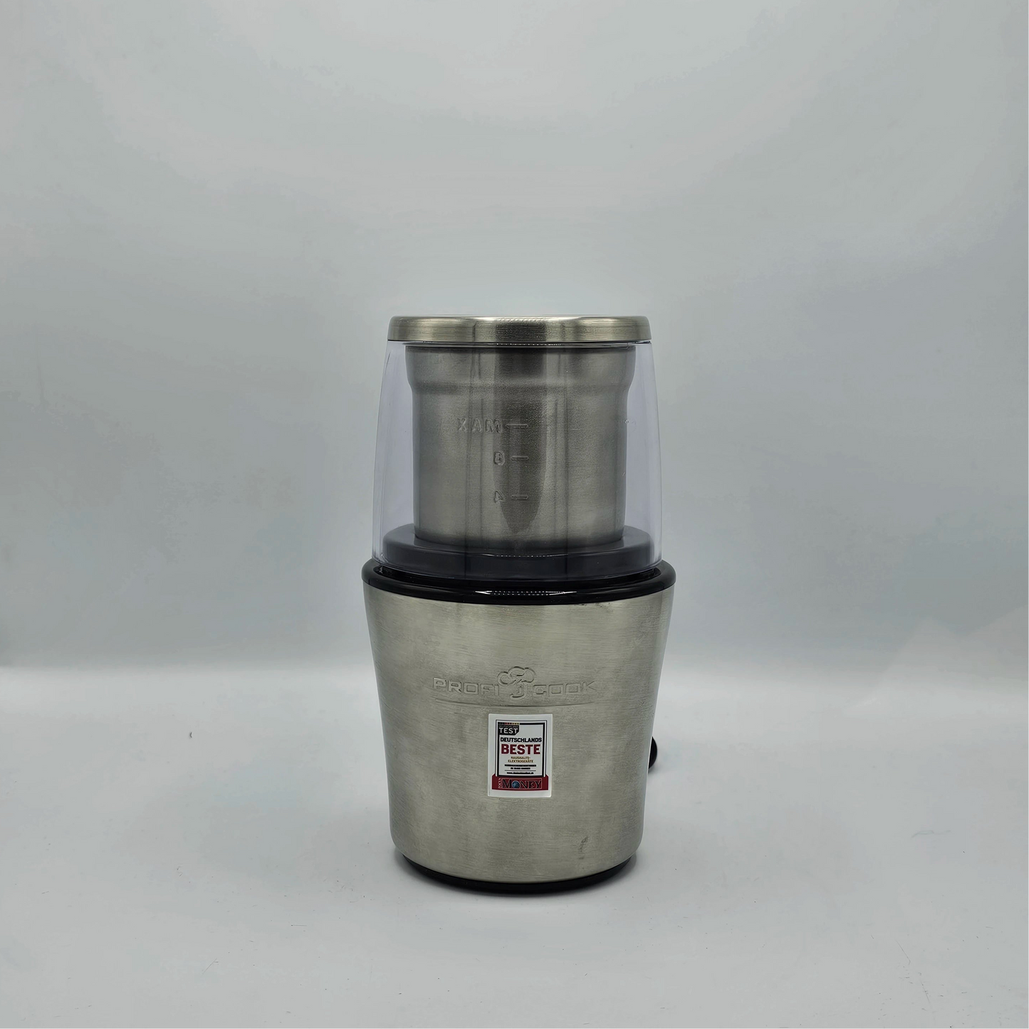 Moulin à Café Électrique et Hachoir 2-en-1 ProfiCook PC-KSW 1021 N – 200W Acier Inoxydable