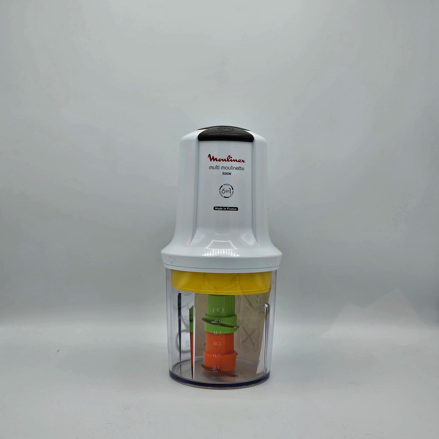 Hachoir Électrique Moulinex Multi Moulinette 6-en-1 – 500W | Fabriqué en France