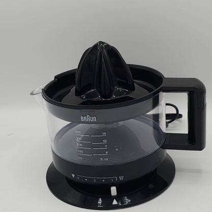 Presse-Agrumes Électrique Braun CitrusQuick 1 – Contrôle de la Pulpe & Rotation Bidirectionnelle