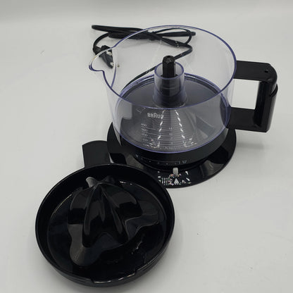 Presse-Agrumes Électrique Braun CitrusQuick 1 – Contrôle de la Pulpe & Rotation Bidirectionnelle