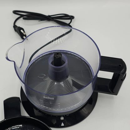 Presse-Agrumes Électrique Braun CitrusQuick 1 – Contrôle de la Pulpe & Rotation Bidirectionnelle