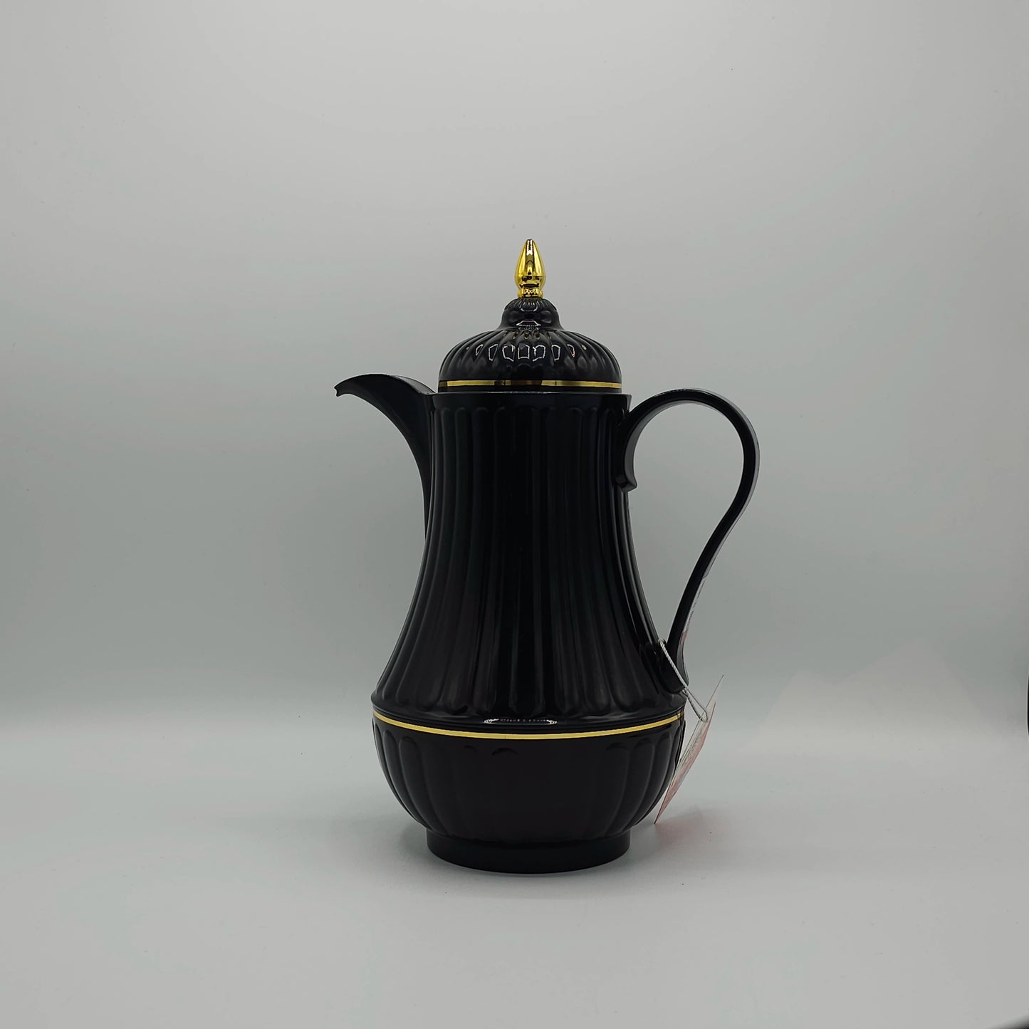 Duo de Carafes Isothermes "Royal Black & Gold" – Set de Thermos Design Oriental