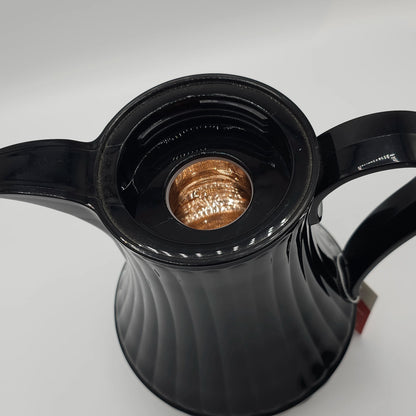 Duo de Carafes Isothermes "Royal Black & Gold" – Set de Thermos Design Oriental