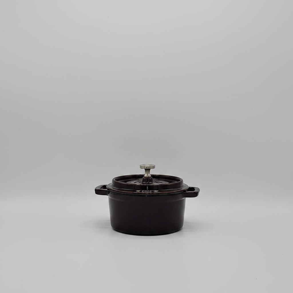 Mini Cocotte en Fonte Émaillée - L'Authenticité Culinaire en Format Individuel