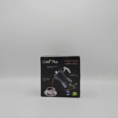 Cafetière Moka Italienne Gala Plus - Espresso Riche & Authentique (1 Tasse)
