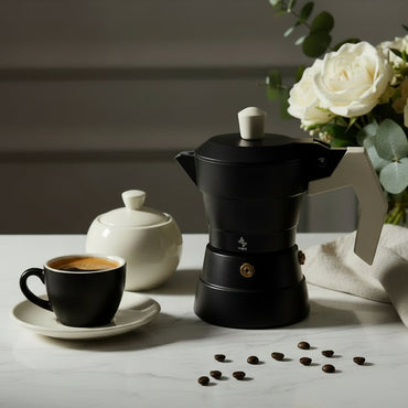 Cafetière Moka Italienne Gala Plus - Espresso Riche & Authentique (1 Tasse)