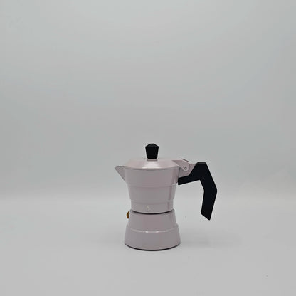 Cafetière Moka Italienne Gala Plus Cream – Design Épuré & Espresso Onctueux (1 Tasse)