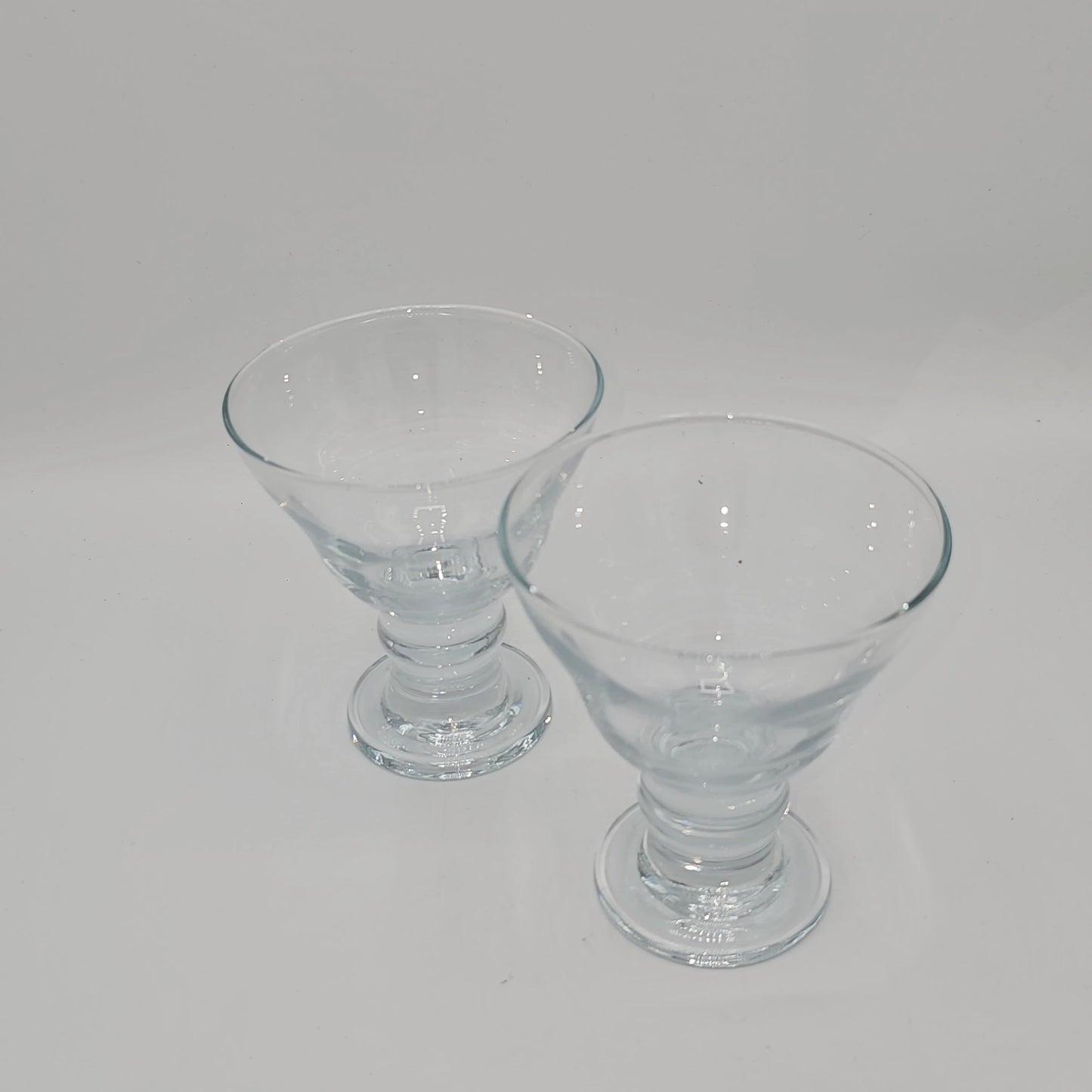 Set de 6 Coupes à Glace en Verre LAV Orion – Élégance pour vos Desserts, 255 cc