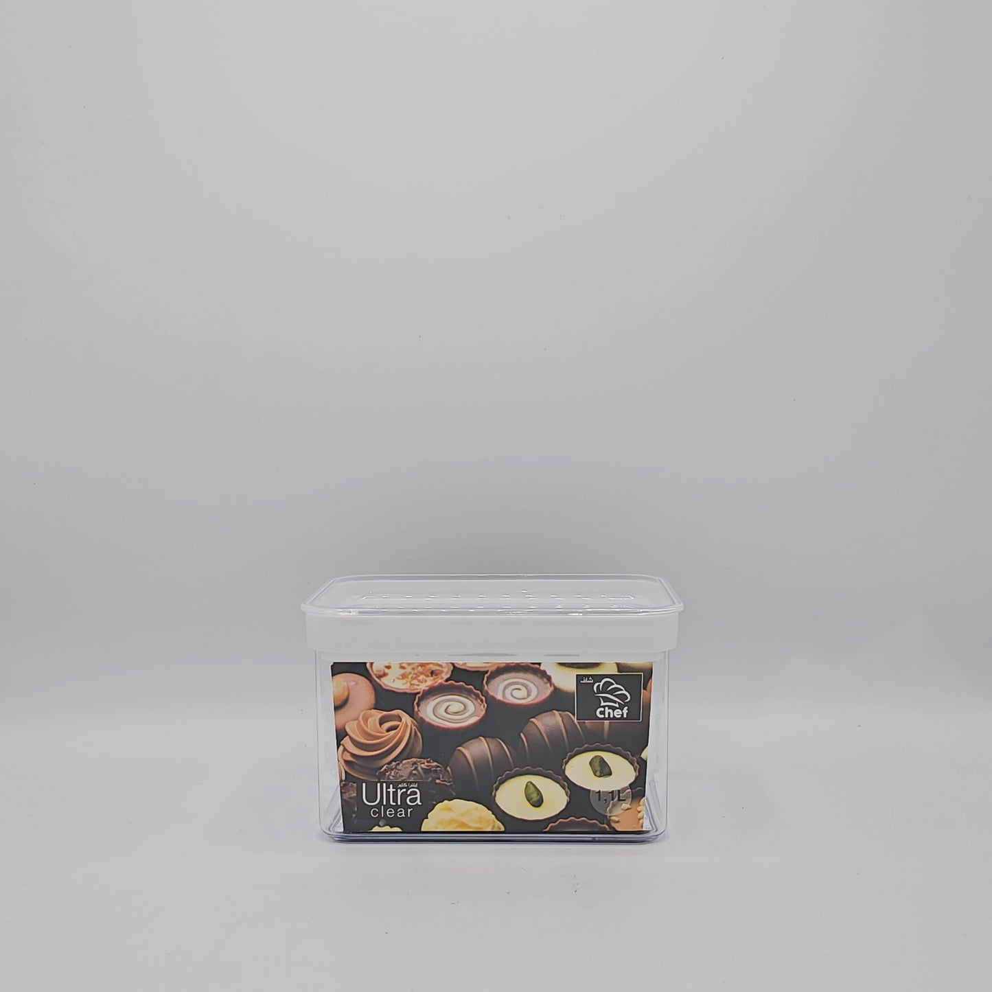 Boîte de Conservation Hermétique "Ultra Clear" – Format 1,1L