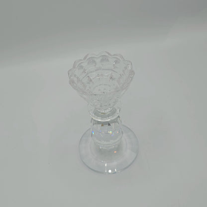 Bougeoir en Cristal Taillé Premium – Éclat Diamant & Design Élégant