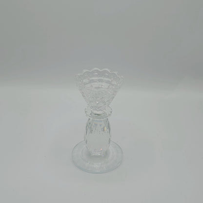 Bougeoir en Cristal Taillé Premium – Éclat Diamant & Design Élégant