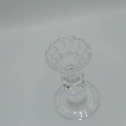 Bougeoir en Cristal Taillé Premium – Éclat Diamant & Design Élégant