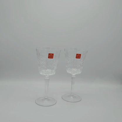 Coffret de 6 Verres à Pied RCR Tattoo – Cristal Luxion Éco-Friendly (29 cl)