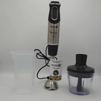 Mixeur Plongeant Moulinex Quickchef 1000W – Performance 3-en-1 & Technologie Powelix