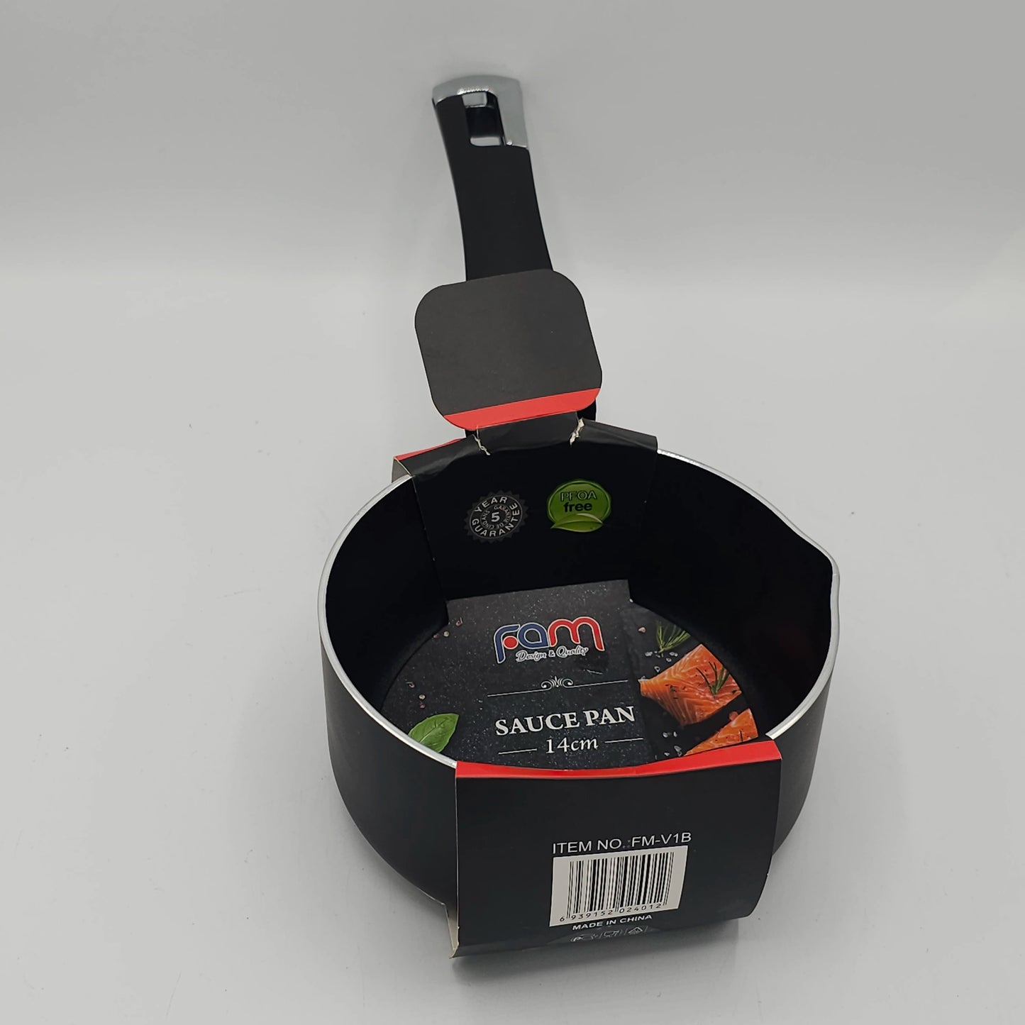 Casserole 14cm Anti-Adhésive FAM – Précision et Haute Qualité