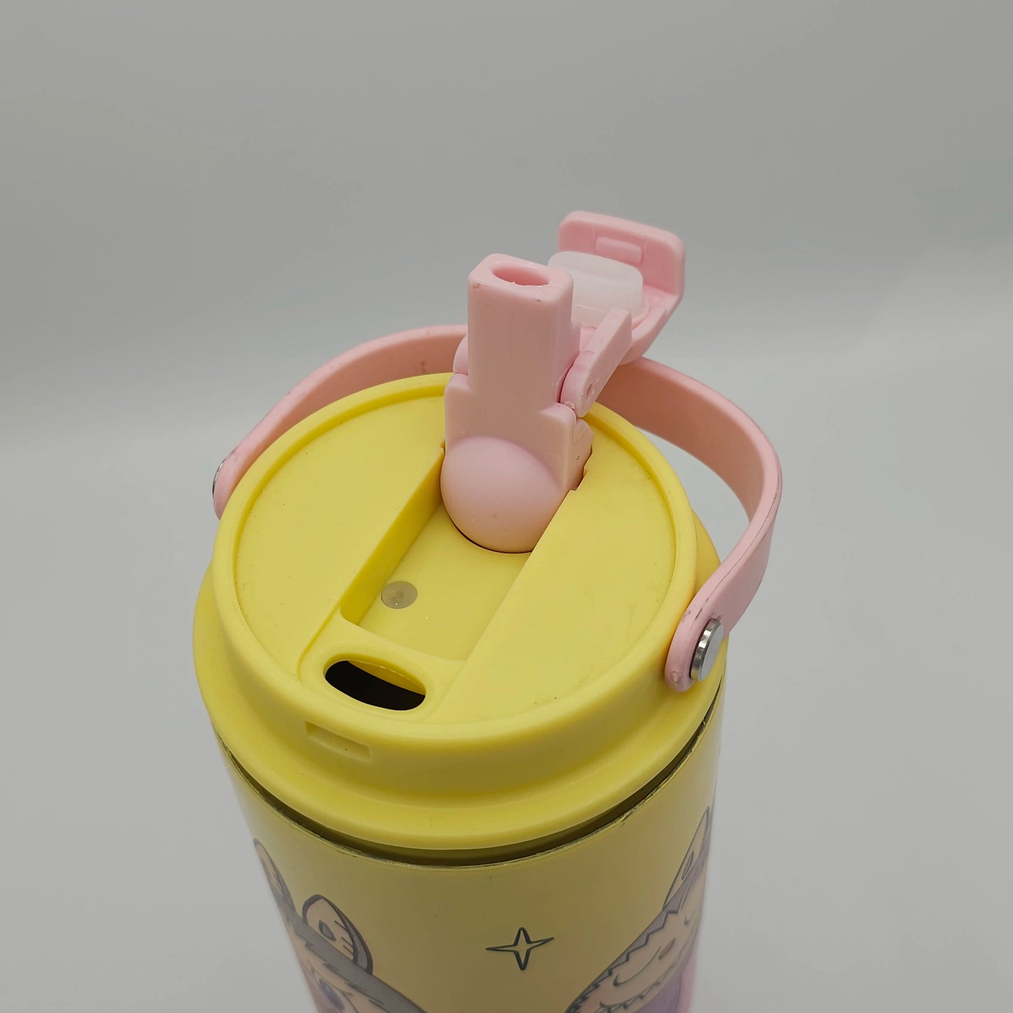 Gourde Isotherme Labubu "Sweet Dreams" – Gobelet de Voyage avec Paille