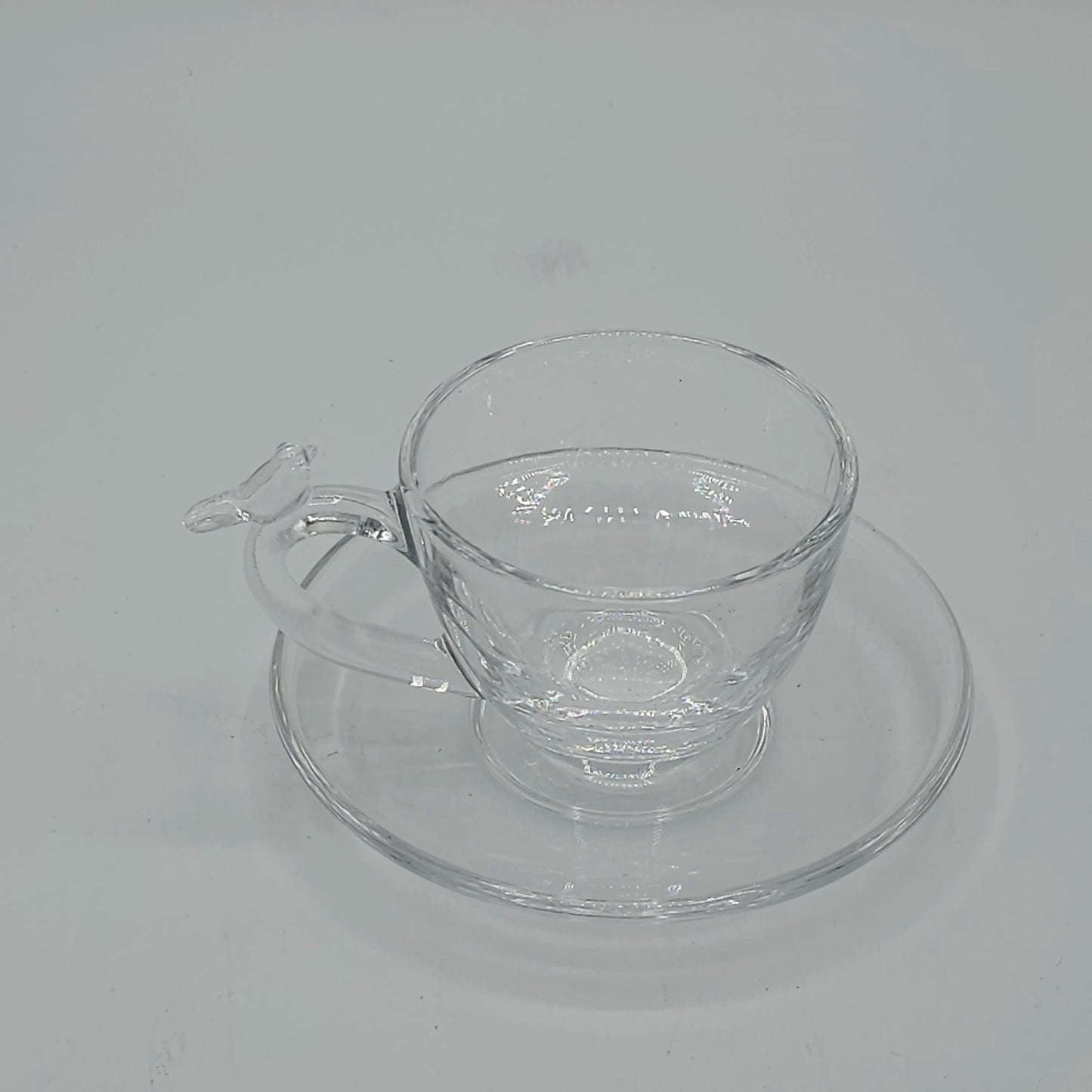 Coffret Service à Café "Bird Series" en Verre Cristallin - Set de 12 Pièces
