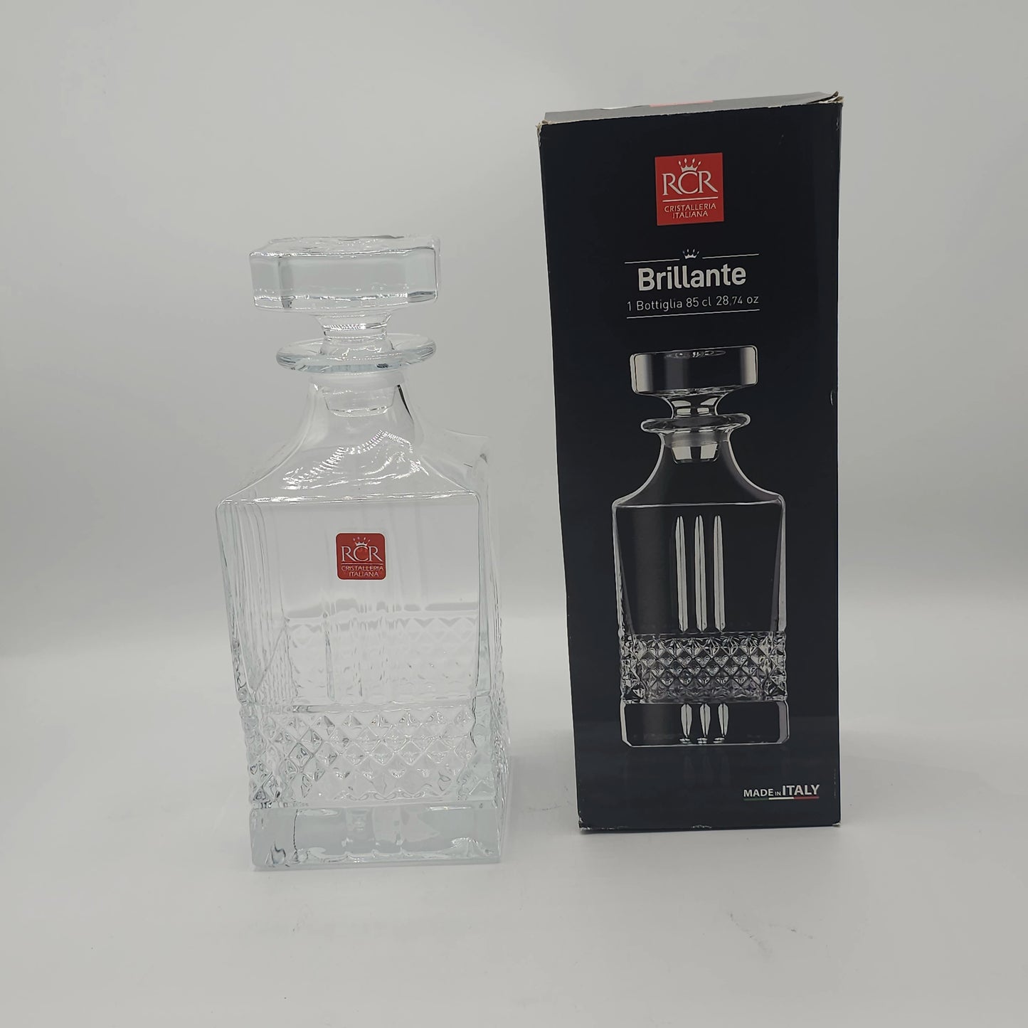 Carafe en Cristal RCR Brillante - Bouteille à Spiritueux