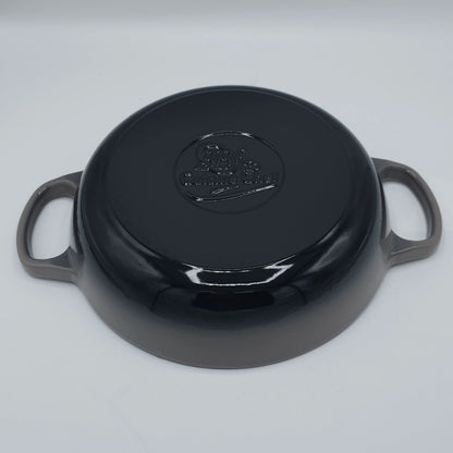 Tajine en Fonte Émaillée Premium - Dégradé Gris Ombré