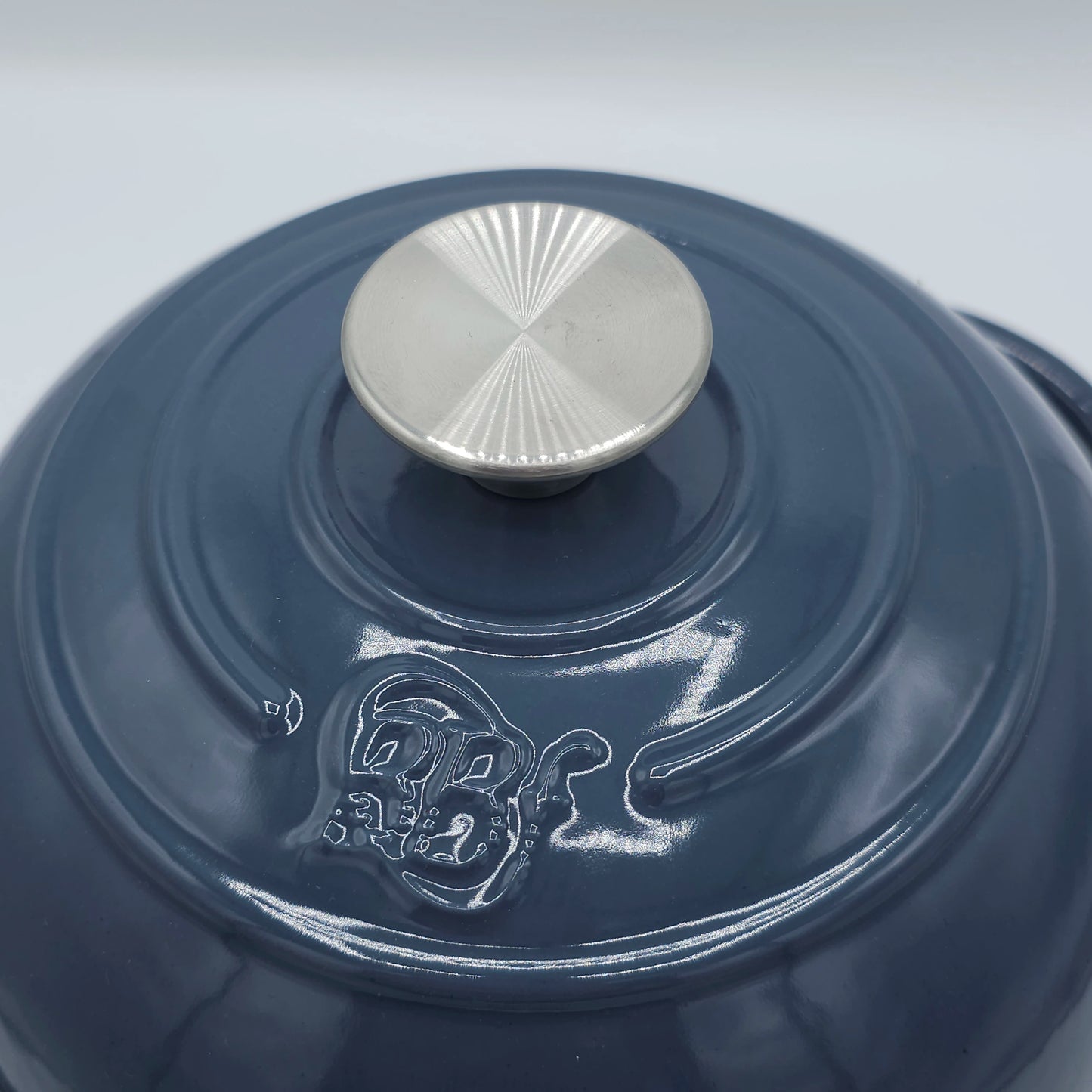Tajine en Fonte Émaillée Premium - Bleu Océan