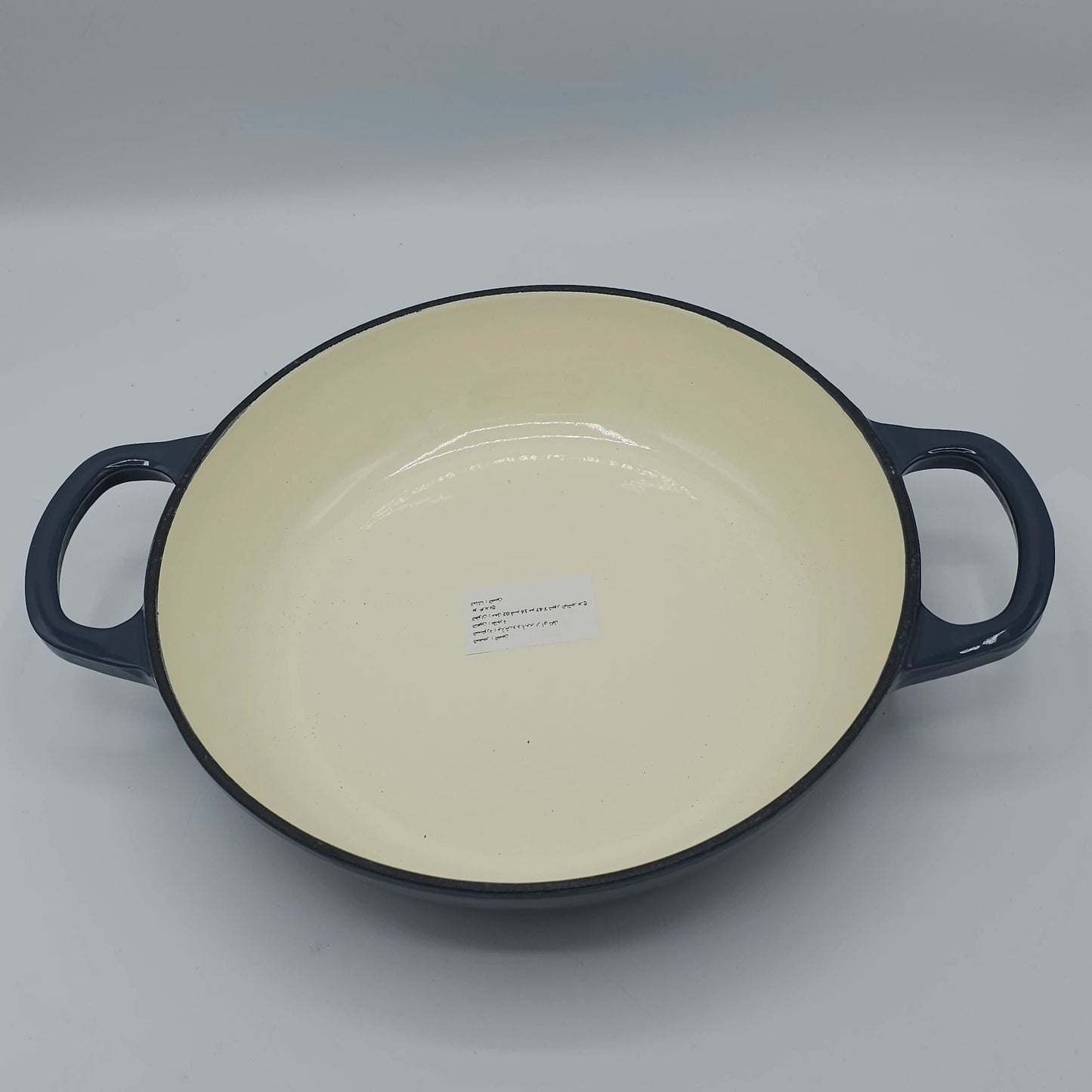 Tajine en Fonte Émaillée Premium - Bleu Océan
