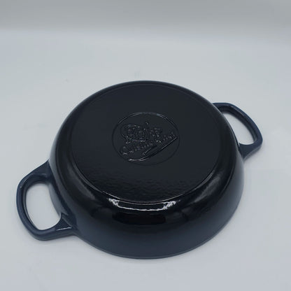 Tajine en Fonte Émaillée Premium - Bleu Océan