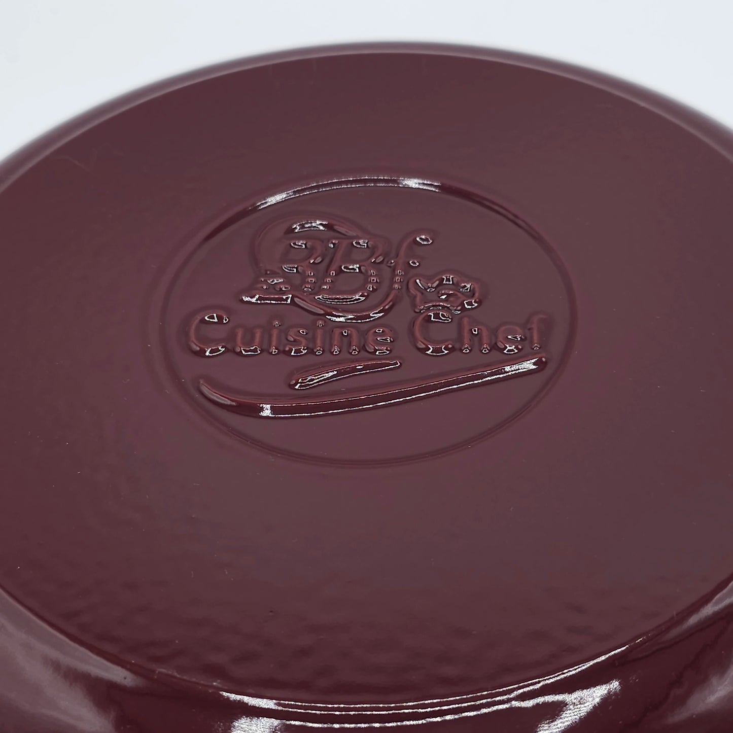 Tajine en Fonte Émaillée Rouge Cerise | Cloche de Cuisson Artisanale Premium