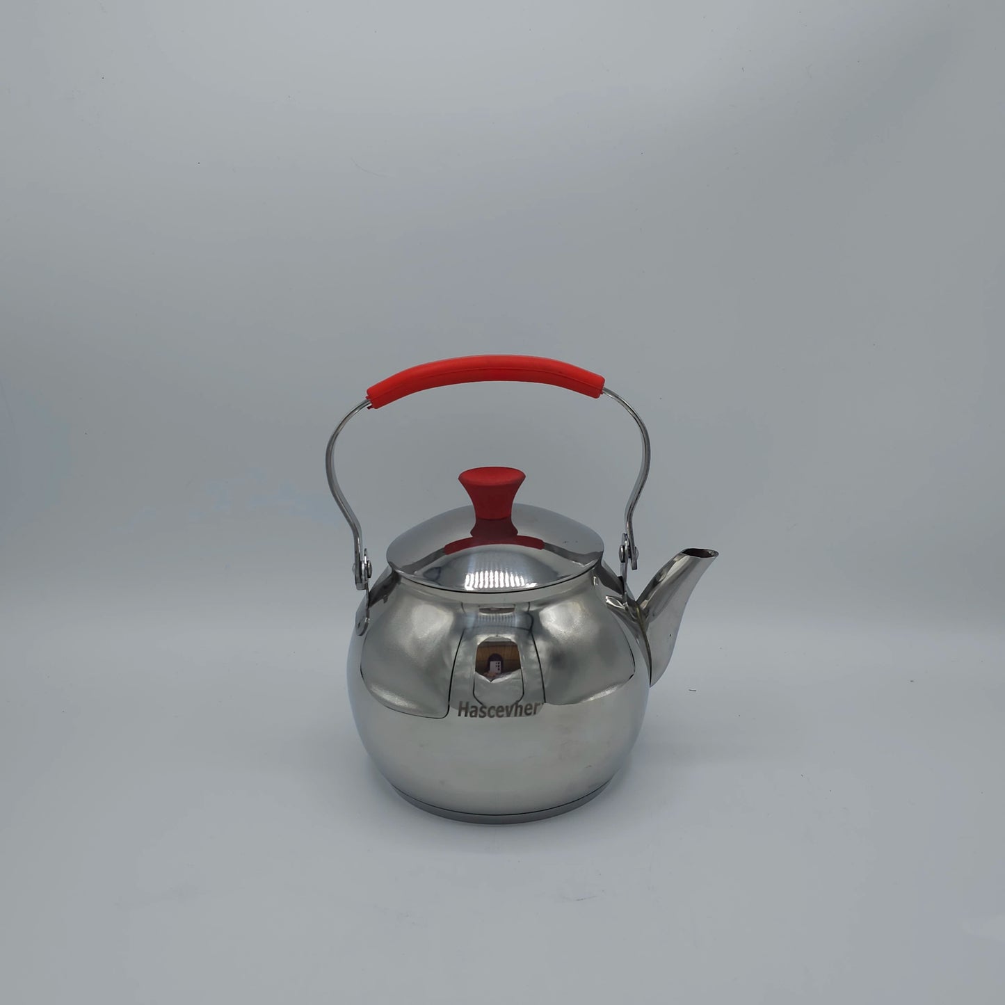 Théière Turque Authentique en Inox Hascevher (1L)