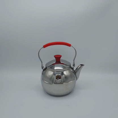 Théière Turque Authentique en Inox Hascevher (1L)