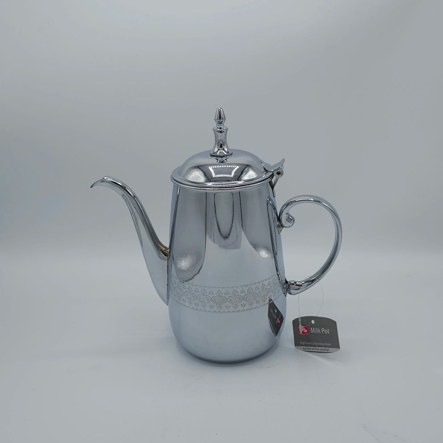 Théière en Acier Inoxydable Alsie 1,5L - Design Élégant et Gravé
