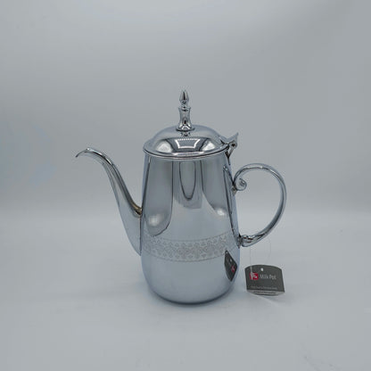 Théière en Acier Inoxydable Alsie 1,5L - Design Élégant et Gravé