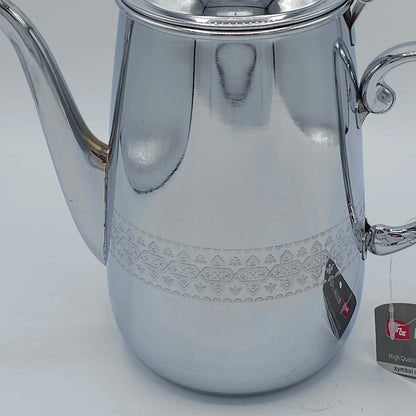 Théière en Acier Inoxydable Alsie 1,5L - Design Élégant et Gravé