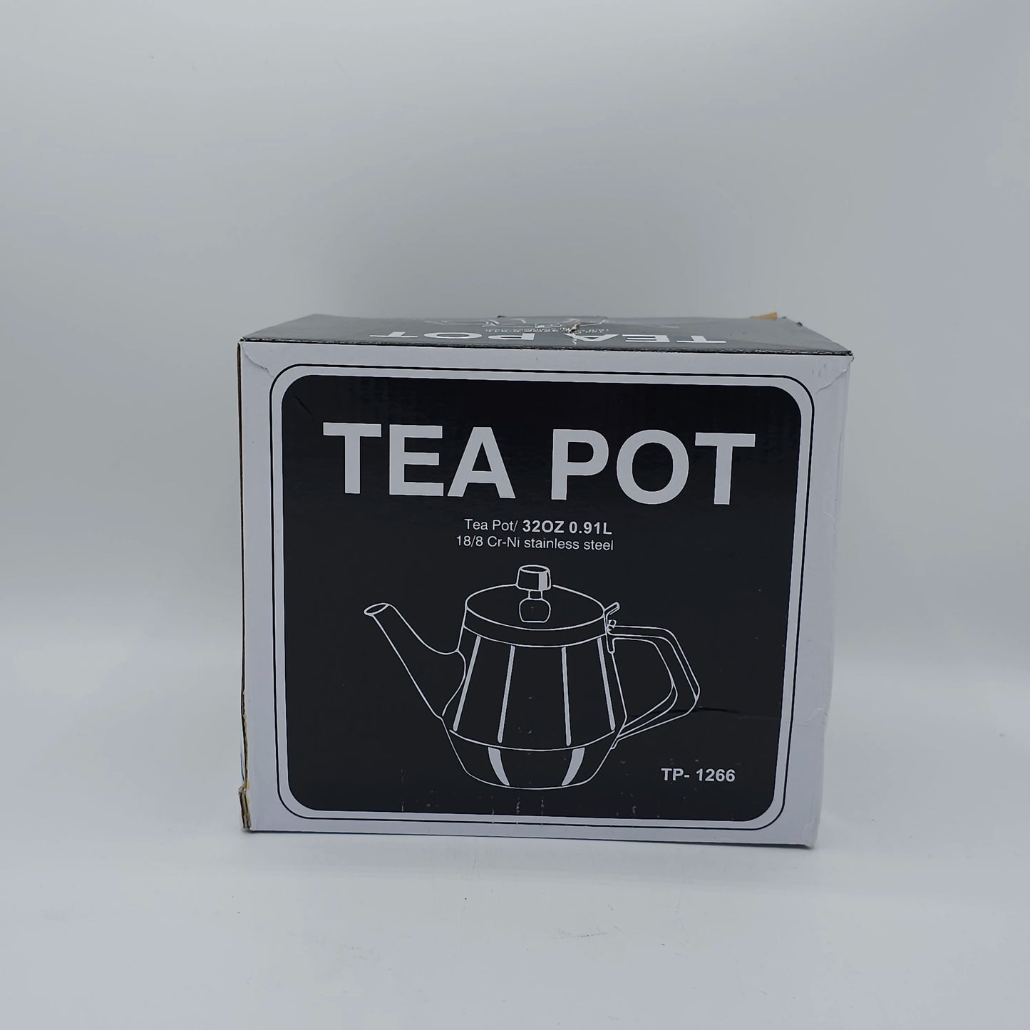 Théière Design en Acier Inoxydable 18/8 (0.9L)