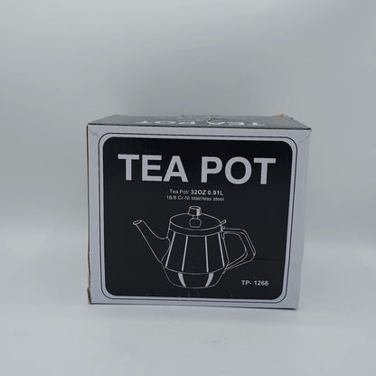 Théière Design en Acier Inoxydable 18/8 (0.9L)