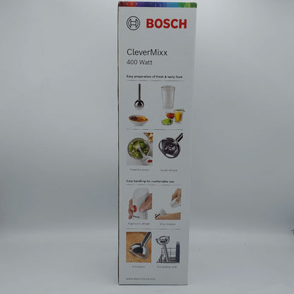 Mixeur Plongeant Bosch CleverMixx 400W - Pied Inox & Gobelet Doseur