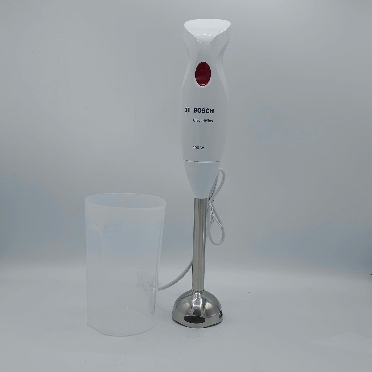 Mixeur Plongeant Bosch CleverMixx 400W - Pied Inox & Gobelet Doseur