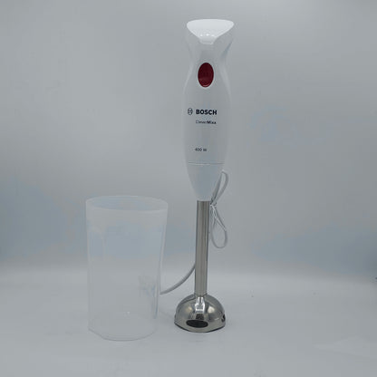 Mixeur Plongeant Bosch CleverMixx 400W - Pied Inox & Gobelet Doseur
